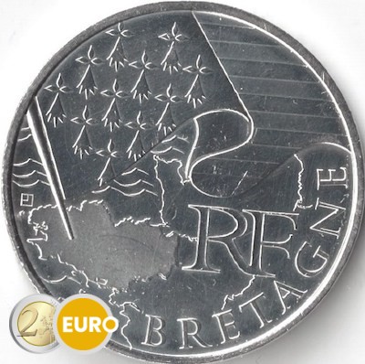 10 Euro Frankreich 2010 - Bretagne UNZ