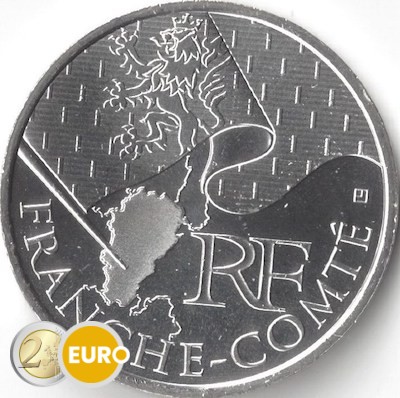 10 Euro Frankreich 2010 - Franche-Comté UNZ