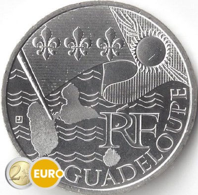 10 Euro Frankreich 2010 - Guadeloupe UNZ
