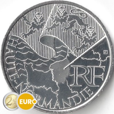 10 Euro Frankreich 2010 - Haute-Normandie UNZ
