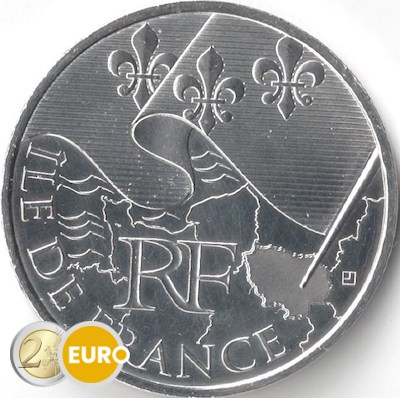 10 Euro Frankreich 2010 - Ile-de-France UNZ