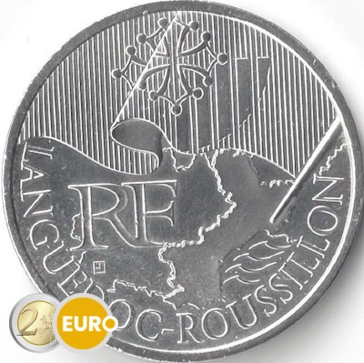 10 Euro Frankreich 2010 - Languedoc-Roussillon UNZ