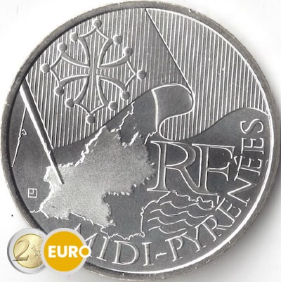 10 Euro Frankreich 2010 - Midi-Pyrenäen UNZ