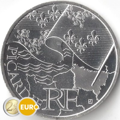 10 Euro Frankreich 2010 - Picardie UNZ