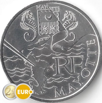10 Euro Frankreich 2011 - Mayotte UNZ