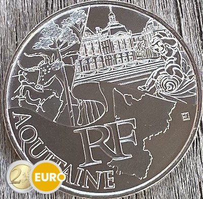 10 euro Frankrijk 2011 - Aquitanië UNC