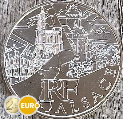 10 Euro Frankreich 2011 - Elsass UNZ