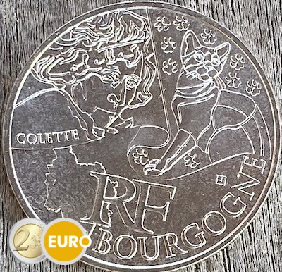 10 euro Frankrijk 2012 - Bourgogne UNC
