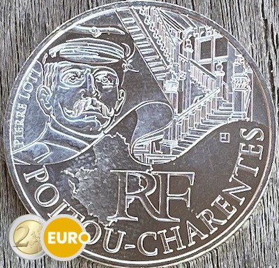 10 euro Frankrijk 2012 - Poitou-Charentes UNC