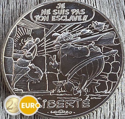 10 euro Frankreich 2015 - Asterix Freiheit Asterix und Maestria
