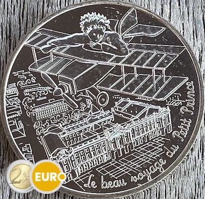 10 Euro Frankreich 2016 - Der kleine Prinz Flugzeug Toulouse