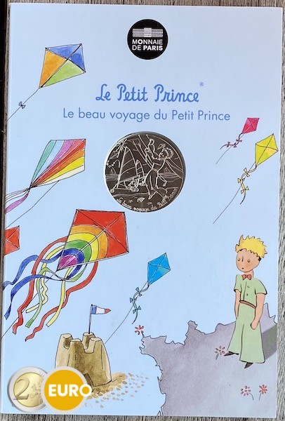 10 Euro Frankreich 2016 - Der kleine Prinz Drachensteigen im Norden in Coincard