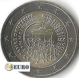 2 euro Germany 2015 - G German Reunification UNC