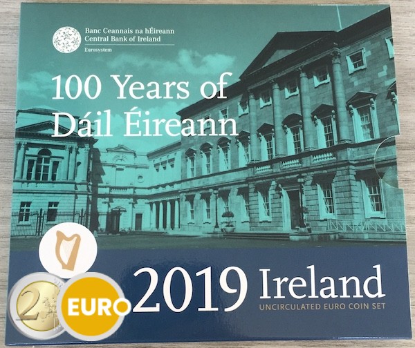 KMS Irland 2019 Stgl. + 2 Euro Dail