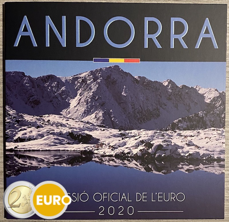 KMS Stgl. Andorra 2020 Euro set BU FDC