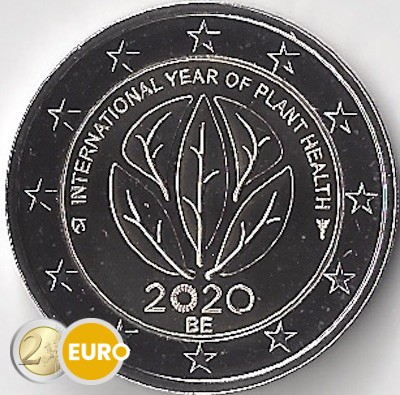 2 euro België 2020 - Plantengezondheid UNC