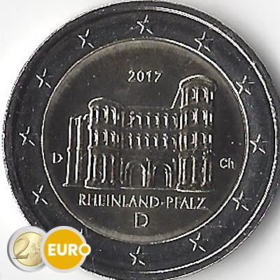 2 Euro Deutschland 2017 - D Rheinland-Pfalz UNZ