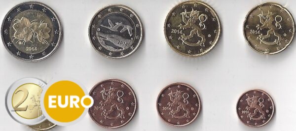 Serie de euro UNC Finlandia 2014