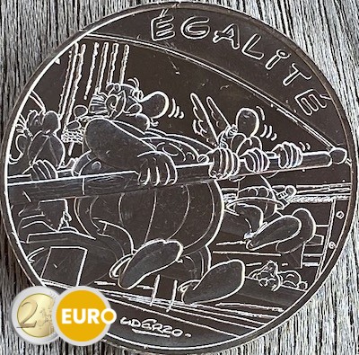 10 euro Frankreich 2015 - Asterix Gleichheit bei den Olympischen Spielen