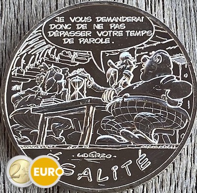 10 euro Frankreich 2015 - Asterix Gleichheit Das Geschenk Cäsars