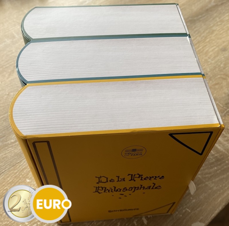 20 x 10 Euro + 4 x 50 Euros Frankreich 2020 - Schlümpfe UNC Silber Sammelbox - Band 1 + 2