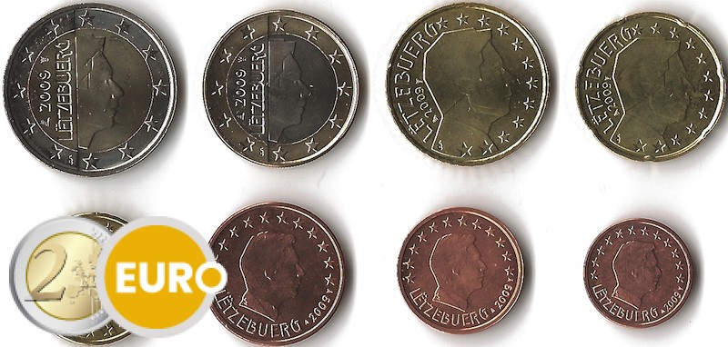 Euro set UNC Luxemburg 2009