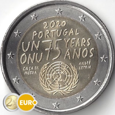 2 Euro Portugal 2020 - Vereinte Nationen UNZ