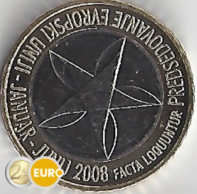 3 Euro Slowenien 2008 - EU-Präsidentschaft UNZ