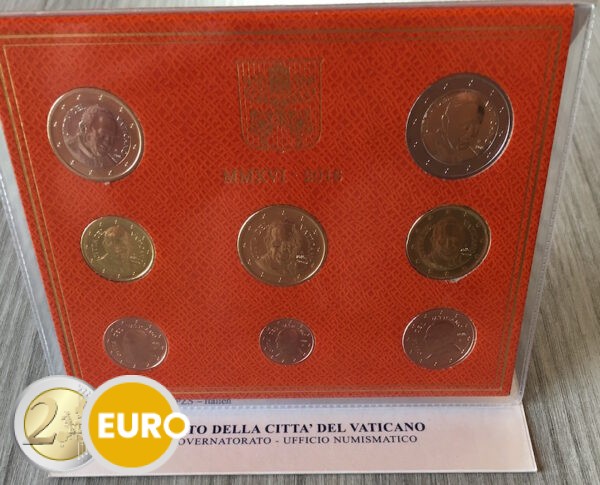 Serie de euro BU FDC Vaticano 2016