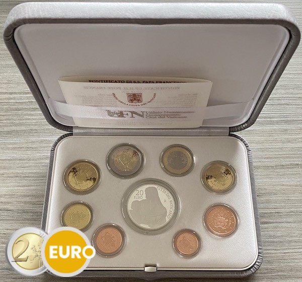 KMS PP Vatikan 2020 + 20 Euro Silber