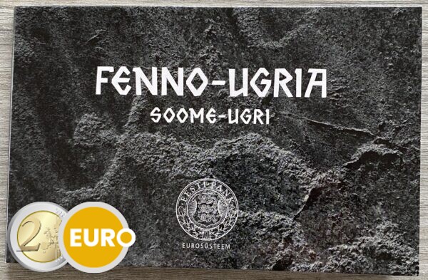 2 Euro Estland 2021 - finno-ugrische Völker Stgl. Coincard