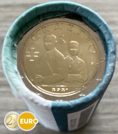 Rouleau 2 euros Italie 2021 - Grazie Professions de la santé