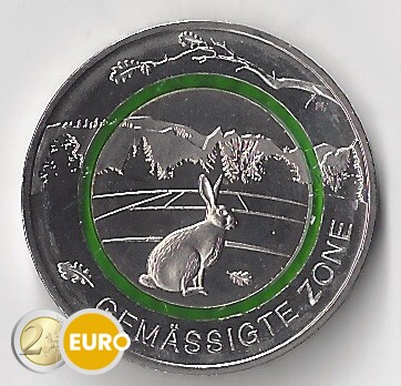 5 euro Deutschland 2019 - gemäßigte Zone UNC