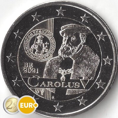 2 euro Belgien 2021 - Karlsgulden UNZ UNC
