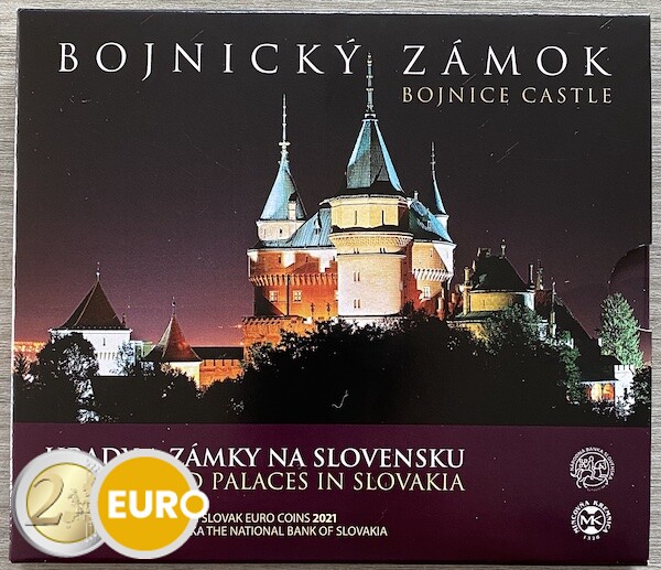 KMS Slowakei 2021 Stgl. BU FDC - Schloss Bojnice