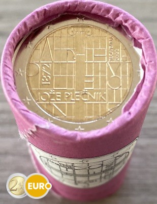 Rouleau 2 euros Slovénie 2022 - Joze Plecnik