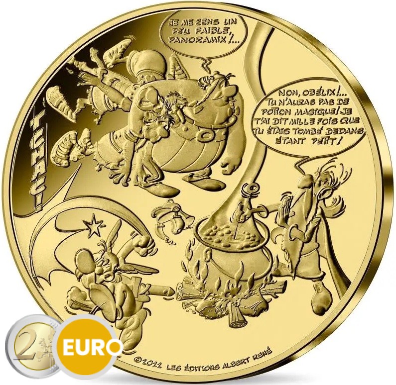 500 Euro Frankreich 2022 - Asterix PP Gold