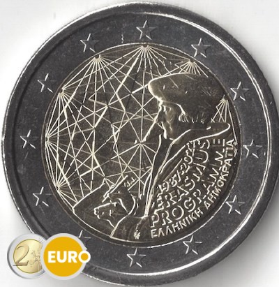 2 euros Grecia 2022 - Erasmus UNC