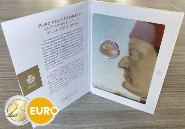 2 Euro San Marino 2022 - Piero Della Francesca Stgl.