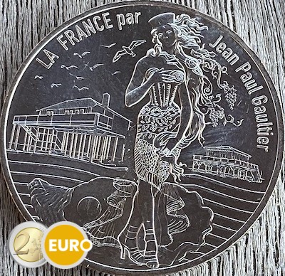 10 euros Francia 2017 - Jean-Paul Gaultier - Nueva Aquitania