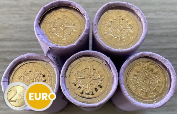 Rouleaux 2 euros Allemagne 2023 - ADFGJ Charlemagne