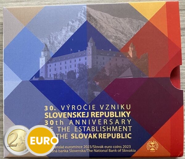 Euro set BU FDC Slovakia 2023 - Slovak Republic