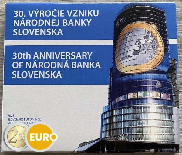 Serie de euro BU FDC Eslovaquia 2023 - Banco Nacional