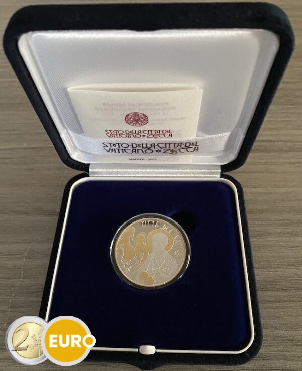 5 euro Vaticaan 2022 - Sint-Pieter BE Proof Zilver goud
