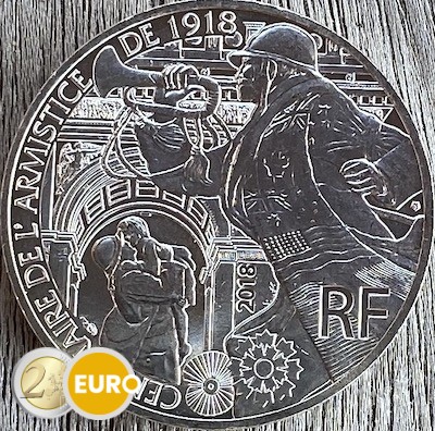 10 Euro Frankreich 2018 - Waffenstillstands 14-18 UNZ