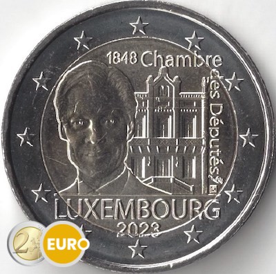2 Euro Luxemburg 2023 - 175 Jahre Abgeordnetenkammer UNZ