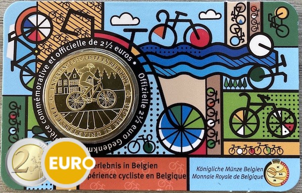 2,50 euro Belgium 2023 - Cycling experience BU FDC Coincard FR