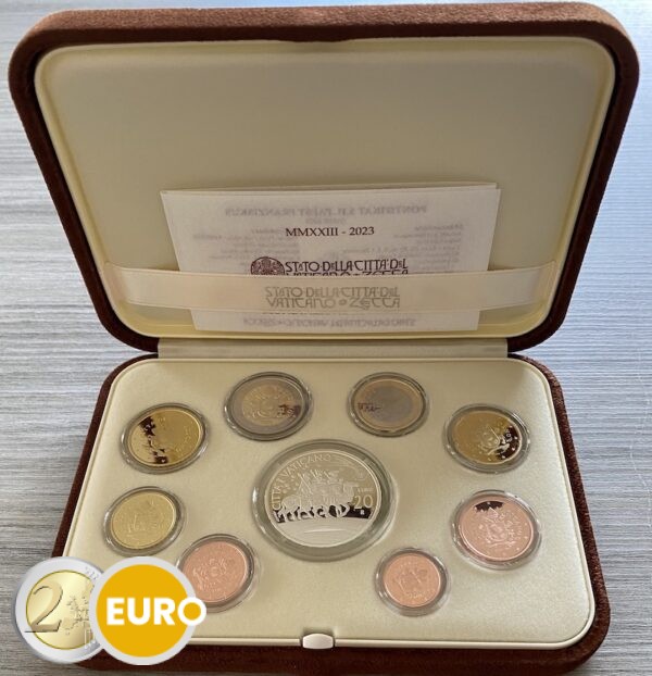 Euro set BE Proof Vatican 2023