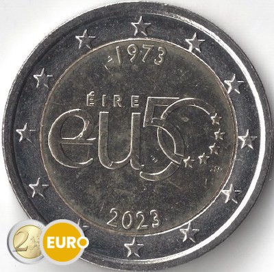 2 Euro Irland 2023 - EU-Beitritt UNZ