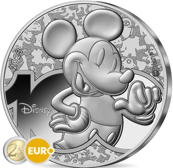 100 Euro Frankreich 2023 - 100 Jahre Disney – Mickey Maus UNZ